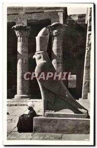 Old Postcard Egypt Egypt Edfu The Temple of Horus