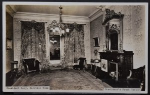 Vincennes, IN - Front Parlor - Home of President Harrison - RPPC