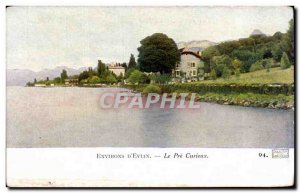 Evian les Bains - Le Pre Curious - Old Postcard