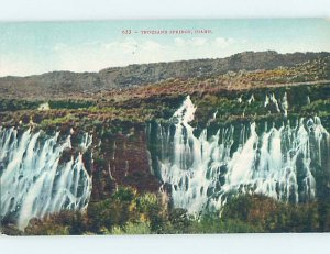 Divided-back NATURE SCENE Tuttle - Near Hagerman & Twin Falls Idaho ID AD5270