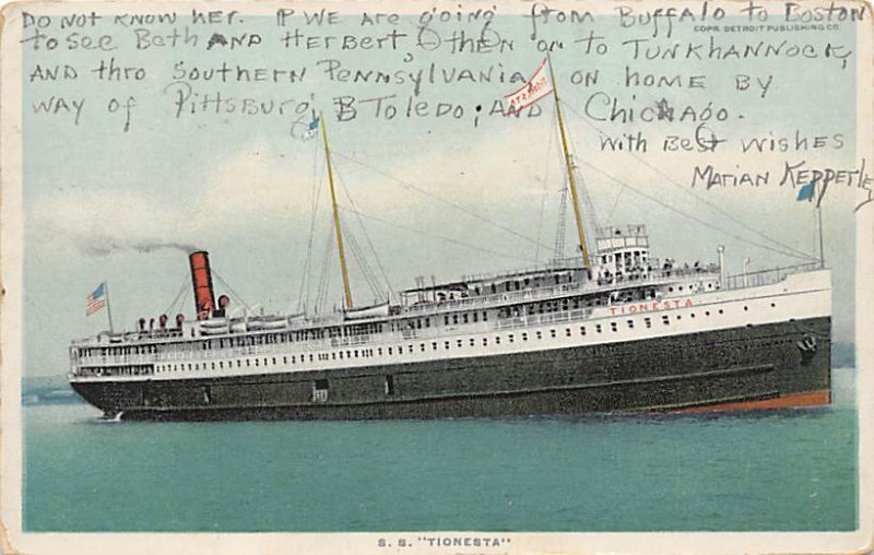 SS Tionesta 1921 