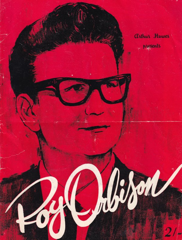 The Roy Orbison Show Vintage Marianne Faithfull Cliff Richard Concert Programme