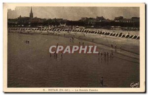 Old Postcard Royan La Grande Conche