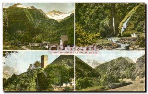 Old Postcard Luchon Vallee du Lys Cascade d & # 39Enfer Castelvieil Road I & ...