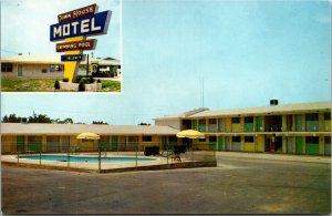 Postcard Swimming Pool Townhouse Motel Hwy 64-65 N in Conway, Arkansas