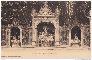 NANCY, Fontaine de Neptune, Meurthe et Moselle, France,  00-10s