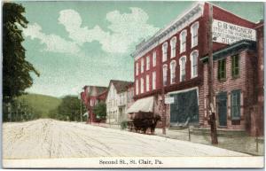 Second Street, Looking South, St. Clair PA