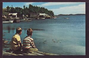 Little Burnt Bay Newfoundland Canada Postcard 3539