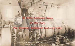 WI, Eleva, Wisconsin, RPPC, Farmers Co-operative Creamery Interior View, Photo