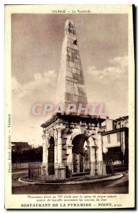 Old Postcard Vienna La Pyramide