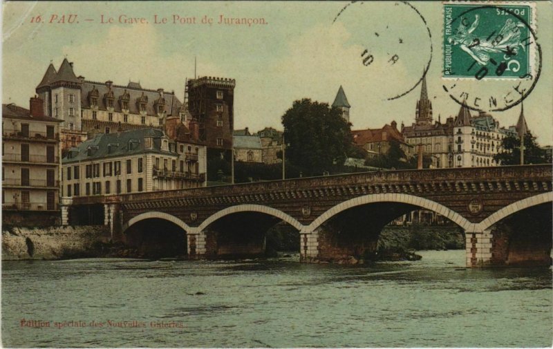 CPA Pau Le Gave, Le Pont de Jurancon FRANCE (1124569)