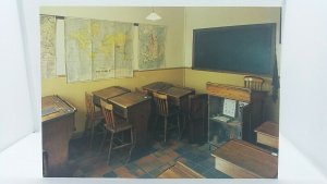 Vintage Repro Postcard School Classroom c1910 Brewhouse Museum Nottingham