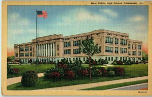 New Bolton High School Alexandria Louisiana Postcard