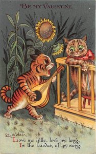 Love me a little Artist Louis Wain unused 