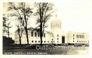 Real Photo - State Capitol - Salem, Oregon OR  