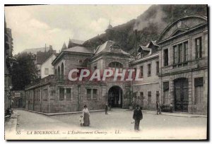 Old Postcard La Bourboule The Establishment Choussy