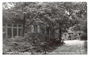 Lookout Mountain Tennessee Chanticleer Lodge Real Photo Postcard AA32501
