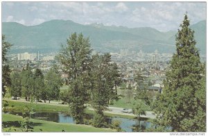 Panorama From Queen Elizabeth Park, Vancouver, B.C., Canada, 1940-1960s