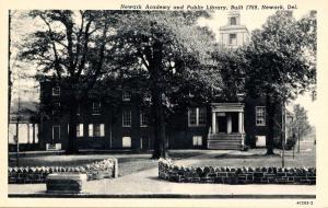 DE - Newark. Newark Academy and Public Library