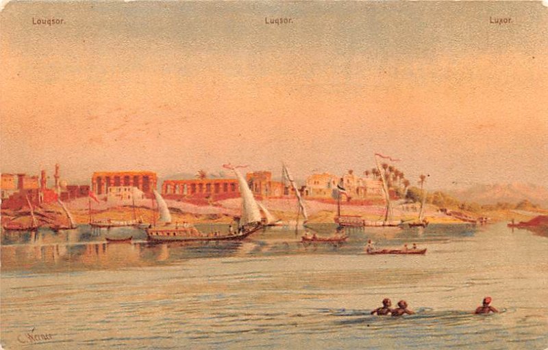 Luxor Egypt, Egypte, Africa Unused 