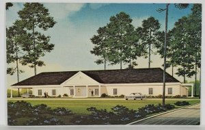 Gadsden Alabama Crestwood Mortuary and Mausoleum Broad Street Postcard R18