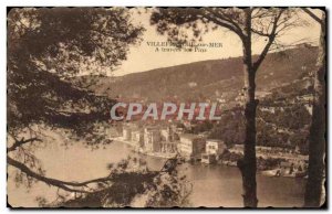 Old Postcard Villefranyche Sur Mer A Travers les Pins