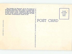 Linen MUSEUM SCENE Seattle Washington WA AG1127