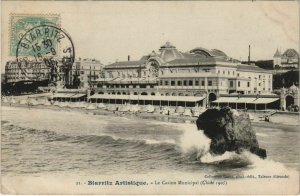 CPA Biarritz Le Casino Municipal FRANCE (1125976)