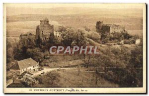 Old Postcard Chateaux d & # 39Ottrott