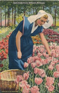 Holland MI, Michigan - Nelis Tulip Farm - Flowers - Linen