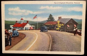 Vintage Postcard 1942 Top of Hogback Mountain, Marlboro, Vermont