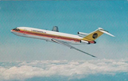 Continental Airlines Boeing 727 Trijet