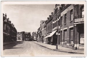 RP, ESTAIRES (Nord), France, 1920-1940s; Rue Du Rivage, Street View, Showing ...