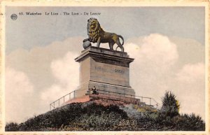 Le Lion Waterloo Belgium Unused 