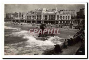 Old Postcard Cote Basque Biarritz Casino