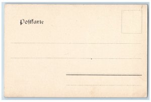 Celle Lower Saxony Germany Postcard Sudwall (Southern Wall) c1905 Antique