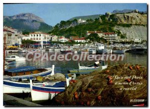 Modern Postcard Cassis Port