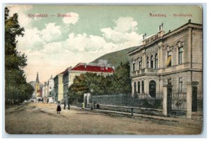 1909 Rudolfring Rezso-Korut Kronstadt-Brasso (Brasov) Romania Postcard 