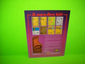 Front Line Arcade FLYER Original Vintage 1982 Game Artwork Sheet Battle Combat 