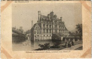 CPA Chateau de BEAUMESNIL construit sous Henri IV (29309)