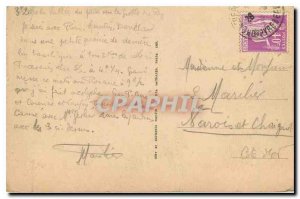 Old Postcard Lourdes Apparition of the Virgin