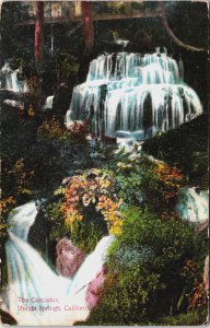 The Cascade Shasta Springs California Vintage Postcard C069