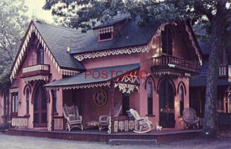 MARTHA'S VINEYARD CAMPGROUND - OAK BLUFFS, MASS. summer home of Lillian Cotton 