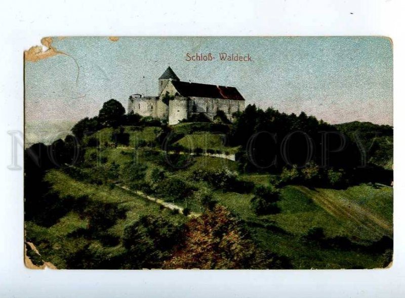 203232 GERMANY Schloss Waldeck Pension Isenberg ADVERTISING PC