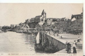 France Postcard - Le Treport - Le Port Et Le Quai - Ref 20129A