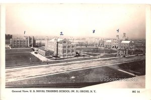 General View US Naval Training School - Bronx, New York NY  