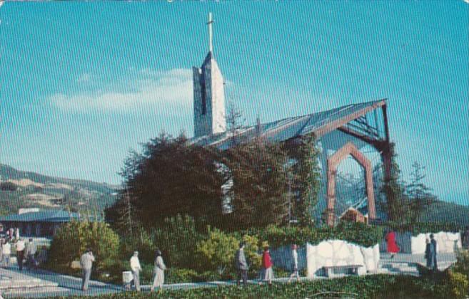 California Rancho Palos Verdes Wayfarer's Chapel 1959