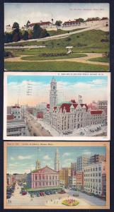 POSTCARD Collection (63) Scenery Buildings Towns mixed eras