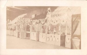 State Fair Doll Hospital Booth Real Photo Vintage Postcard AA14285