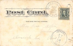 Convicts Prison Stripes 1907 Comic Postcard Right In Line 